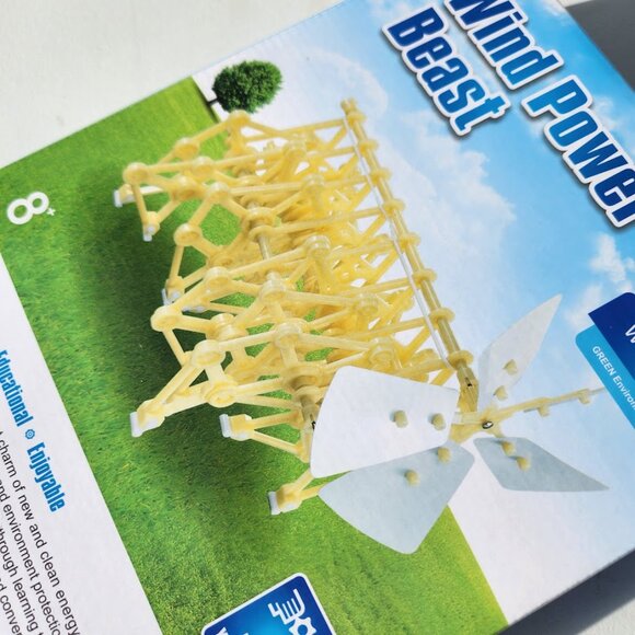 NEW STEM Wind Power Automaton Toy Science Energy Project Craft Kit Brand new FAS - Picture 4 of 16